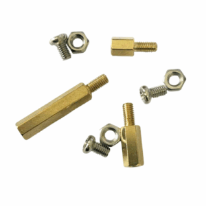 M3 น๊อต เสาทองเหลือง Pillar Nut น๊อตยึดบอร์ด น๊อตยืด แถม น๊อตให้