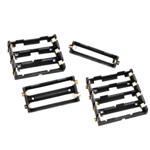 รางถ่าน 18650 วัสดุแข็งแรงพิเศษ แรงดันไฟ 3.7V แบบ 1 ก้อน และ 2 ก้อน รางเดี่ยว รางคู่