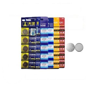 ถ่านกระดุม lithium battery CR2016 CR2025 CR1632 CR2032 CR1620 CR1616 ราคาต่อก้อน