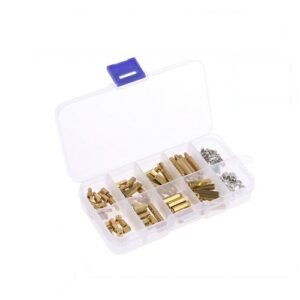 SET M3 ชุดน๊อต Pillar Nut น๊อตผู้-เมีย เสาทองเหลือง น๊อตยึดบอร์ด น๊อต 5 ขนาด กล่องน๊อต