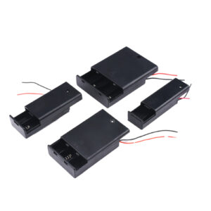 รางถ่าน AA พลาสติก มีฝา ขนาดต่างๆ