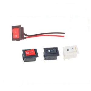 KCD11 สวิตซ์เปิด/ปิด แบบ 2 ขาและ 3 ขา 10x15mm (คละสี) เหมาะกัน Arduino