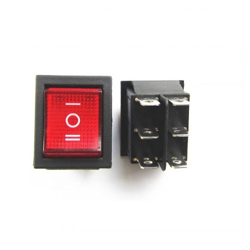 KCD4 สวิตซ์เปิด/ปิด 3 ทาง 6 ขา ขนาดใหญ่ 35x25.5mm - Image 3