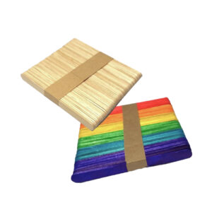 ไม้ไอติม 50 อัน ขนาดใหญ่ 150mm x 18mm สำหรับงานประดิษฐ์ DIY