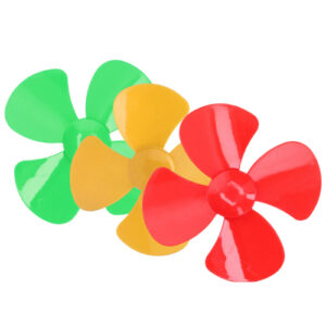 Fan Plastic ใบพัด ใบพัดพลาสติก ใบพัดมอเตอร์ สีต่างๆ ขนาดใหญ่ 100mm