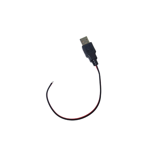 สายUSB สายไฟ แดงดำ ชนิด 2 สาย ยาว 20 cm - Image 4