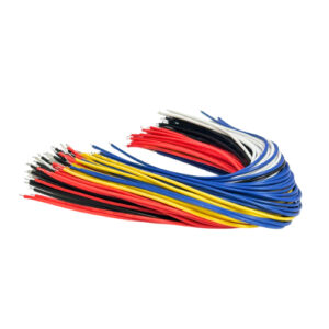 ลวดเคลือบดีบุก ปลายคู่ ขนาด 20CM ชุด 5 สี สีละ 20 เส้น