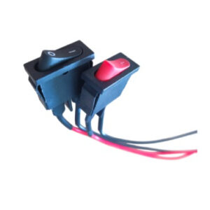 KCD-110  สวิตซ์ เปิด/ปิด แบบ 2 ขา 6A ขนาด 24.5mm x 18.8mm พร้อมสายไฟ