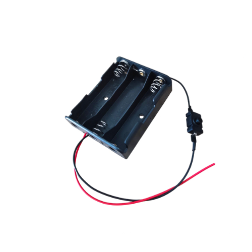 รางถ่านพลาสติก 18650 ขนาดต่างๆ แบบเชื่อมต่อสายไฟมีสวิตช์ - Image 3