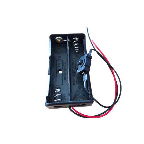 รางถ่านพลาสติก 18650 ขนาดต่างๆ แบบเชื่อมต่อสายไฟมีสวิตช์ - Image 4