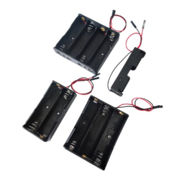 รางถ่าน พลาสติก 18650 เชื่อมสายจั๊มเปอร์ ขนาด 1 2 3 4 ก้อน