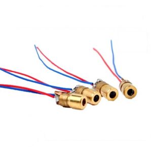 Laser เลเซอร์ 3V 5V หัวทองแดง 6mm คลื่นแสง 650Nm