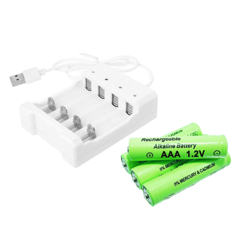 เครื่องชาร์จถ่าน และถ่าน AAA / AA แบบชาร์จได้