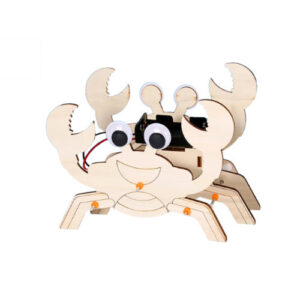 หุ่นยนต์ปู Bionic วัสดุไม้ DIY