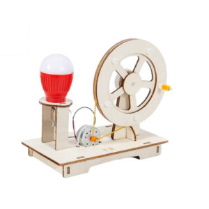 เครื่องกำเนิดไฟฟ้า ด้วยการ หมุนมือ ของเล่น วิทยาศาสตร์