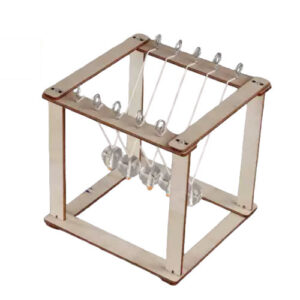 การทดลองลูกตุ้มนิวตัน Newton's pendulum Wood DIY
