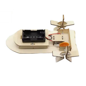 เรือกลไฟ แบบจำลองเรือไม้ สิ่งประดิษฐ์ DIY