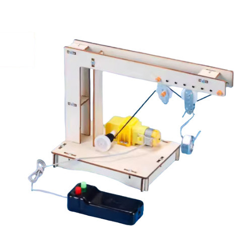 ชุด เครนไม้ ของเล่นวิทยาศาสตร์ DIY - Image 4
