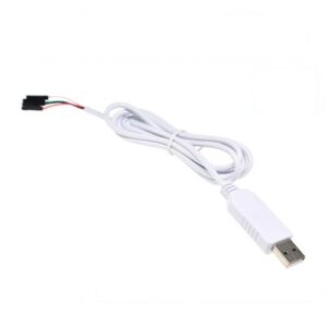 RS485 PL2303TA สีขาว สาย ส่งข้อมูล usb To ttl และ Pin 2.54mm