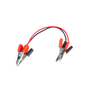 สายคลิป  ปากจระเข้ 2ทาง สายคีบ สายหนีบ