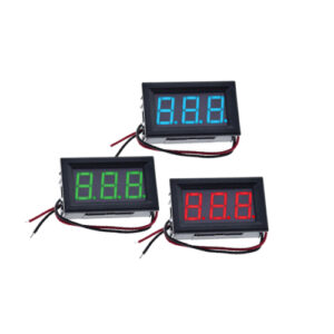 DC Volt Meter 0.56 นิ้ว วัดแรงดันไฟ 4.5v-30v แบบ 2 สาย