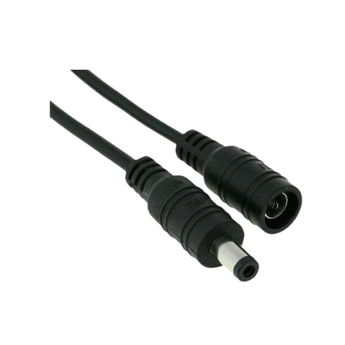 สาย Jack Wire Connector 5.5x2.1mm Male + Female สายสีดำ - Image 2