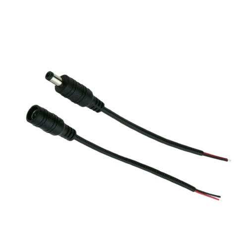 สาย Jack Wire Connector 5.5x2.1mm Male + Female สายสีดำ - Image 5