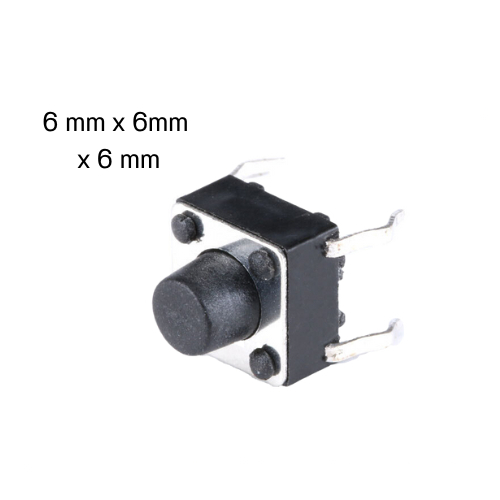Micro Switch แบบ 4 ขา ใช้วิธีกดปุ่ม - Image 4