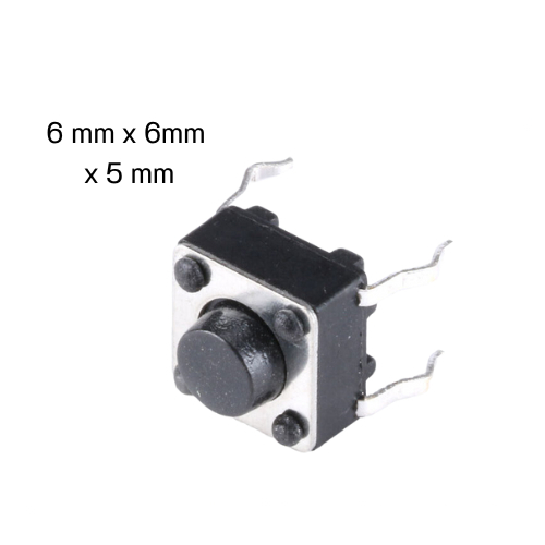 Micro Switch แบบ 4 ขา ใช้วิธีกดปุ่ม - Image 3