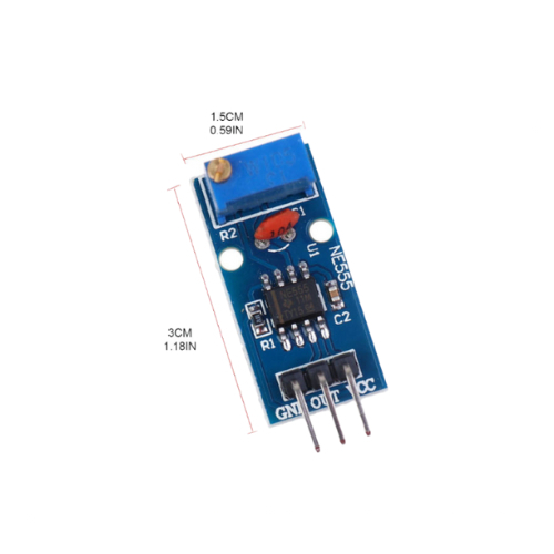 NE555 Frequency Generator Module โมดูลเครื่องกำเนิดความถี่ปรับได้ NE555 - Image 5