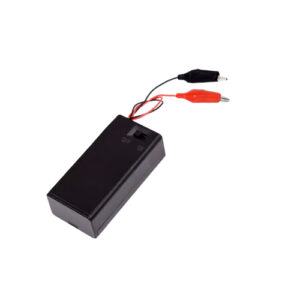 รางถ่าน 9V เชื่อมต่อสาย คลิป ปากจระเข้