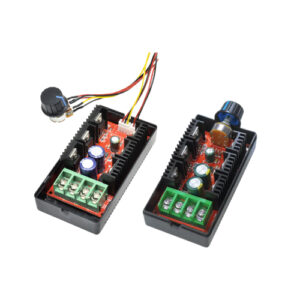 PWM ควบคุมความเร็ว 9V-50V 40A 2000W แถมกล่องใส่