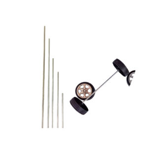 เพลา แกนล้อ ขนาด 2 mm รถของเล่น เหมาะกับงาน DIY