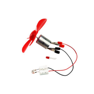 ชุด กังหันลม ขนาดเล็ก ผลิตไฟฟ้า ปั่นไฟ จาก DC Motor