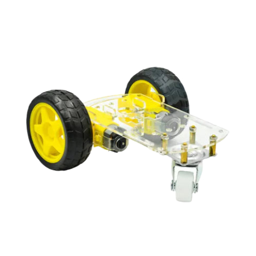 Smart robot ขนาดเล็ก ชุดขับเคลื่อน 2 ล้อ 1 ชั้น DIY - Image 3