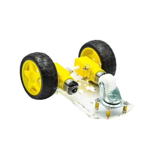 Smart robot ขนาดเล็ก ชุดขับเคลื่อน 2 ล้อ 1 ชั้น DIY - Image 2
