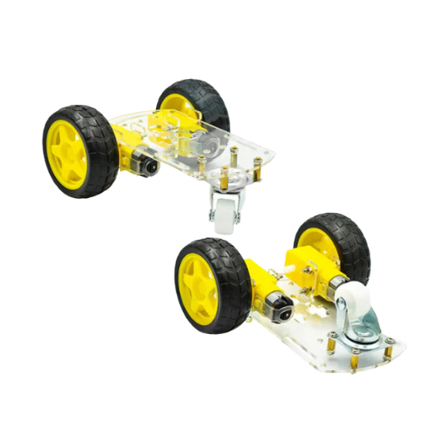 Smart robot ขนาดเล็ก ชุดขับเคลื่อน 2 ล้อ 1 ชั้น DIY