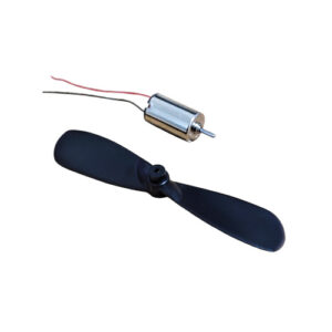 ชุดมอเตอร์ขนาดเล็ก Mini DC Motor 610 1.5 - 3V พร้อม ใบพัด เครื่องบิน DIY
