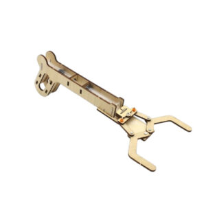 ชุด แขนหุ่นยนต์ไม้ Robot Arm Hydraulic อุปกรณ์ประกอบ มือคีบ จับ ไฮดรอลิก DIY