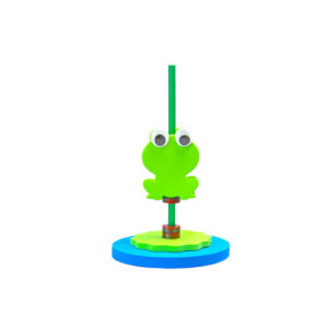 ชุด อุปกรณ์การทดลอง Jumping Frog กบกระโดด แม่เหล็ก Magnetic ชุดประกอบ DIY